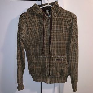 Brown Matix hoodie for woman